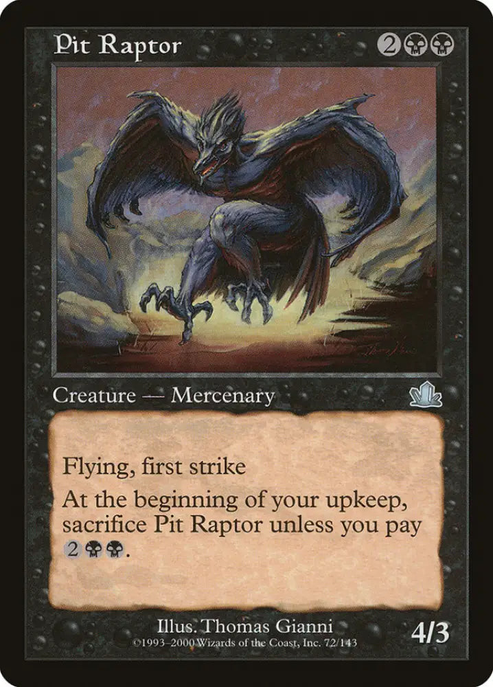 Pit Raptor [Prophecy] - MTG Single