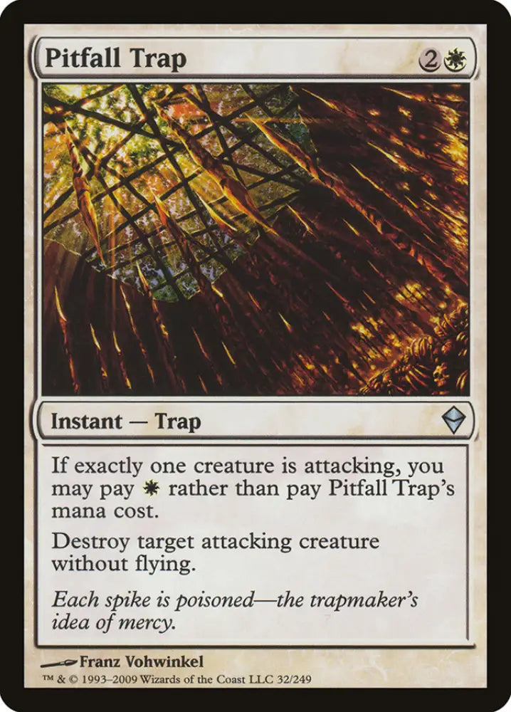 Pitfall Trap [Zendikar] - MTG Single