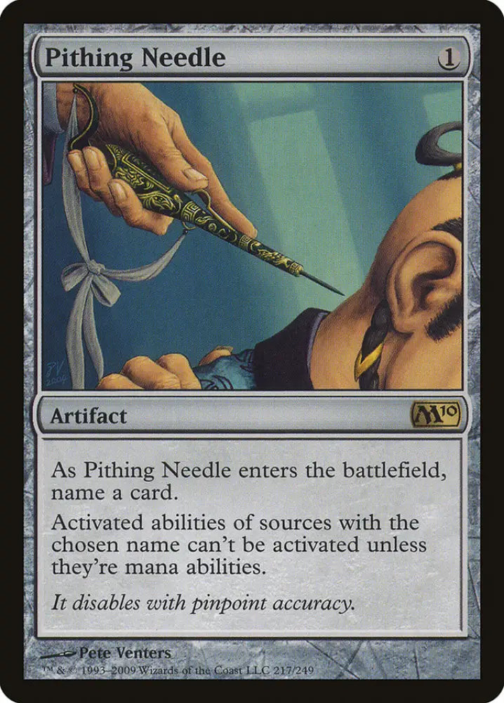 Pithing Needle [Magic 2010] - MTG Single