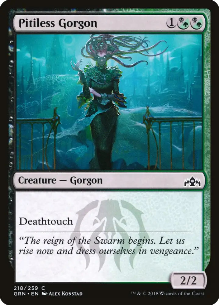 Pitiless Gorgon [Guilds of Ravnica] - MTG Single