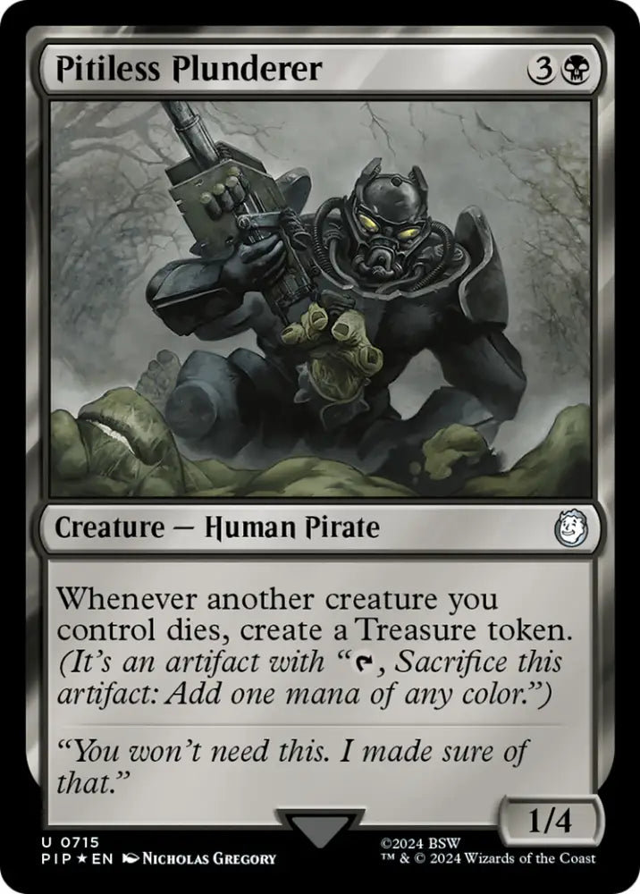 Pitiless Plunderer (Surge Foil) [Fallout] - MTG Single