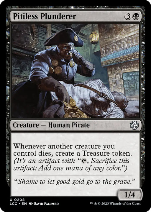 Pitiless Plunderer [The Lost Caverns of Ixalan Commander] - MTG Single