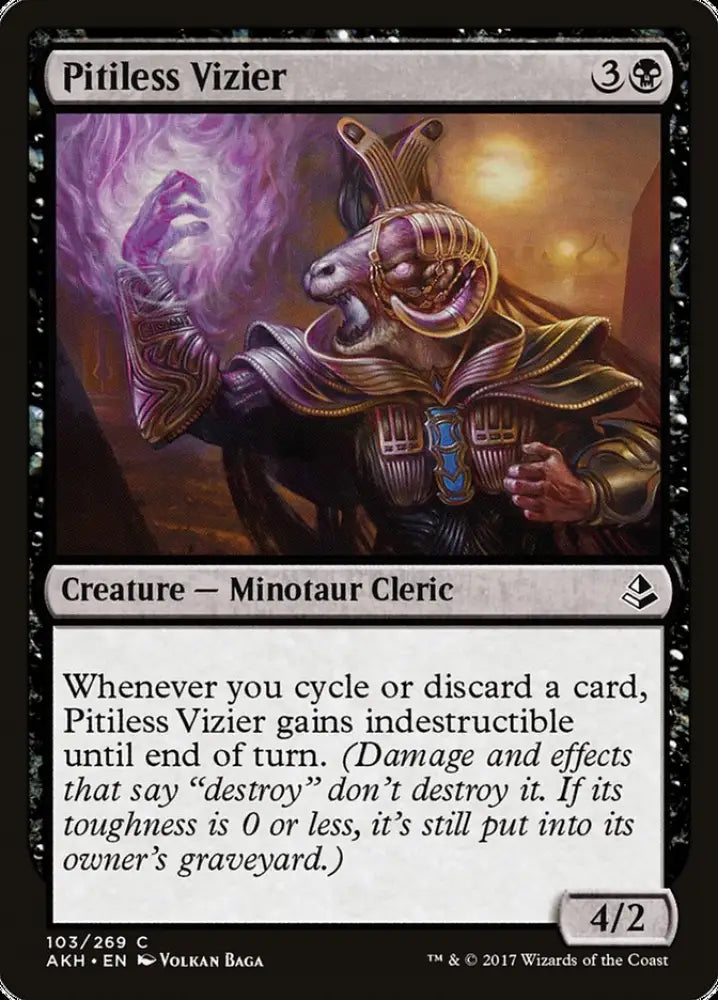 Pitiless Vizier [Amonkhet] - MTG Single