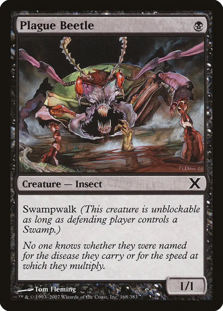 Plague Beetle [Tenth Edition] - MTG Single