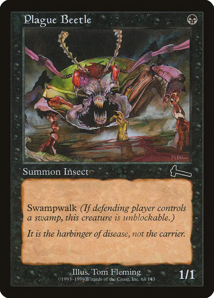 Plague Beetle [Urza’s Legacy] - MTG Single