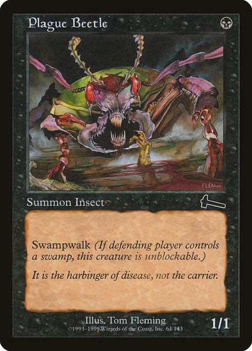 Plague Beetle [Urza’s Legacy] - MTG Single