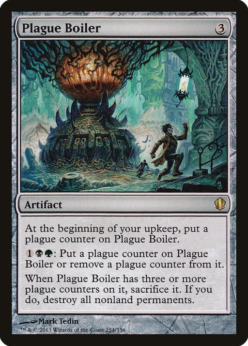 Plague Boiler [Commander 2013] - MTG Single