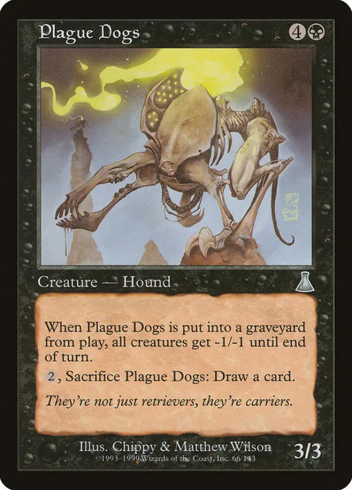 Plague Dogs [Urza’s Destiny] - MTG Single