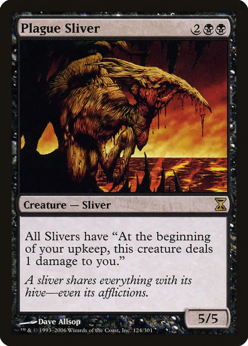 Plague Sliver [Time Spiral] - MTG Single