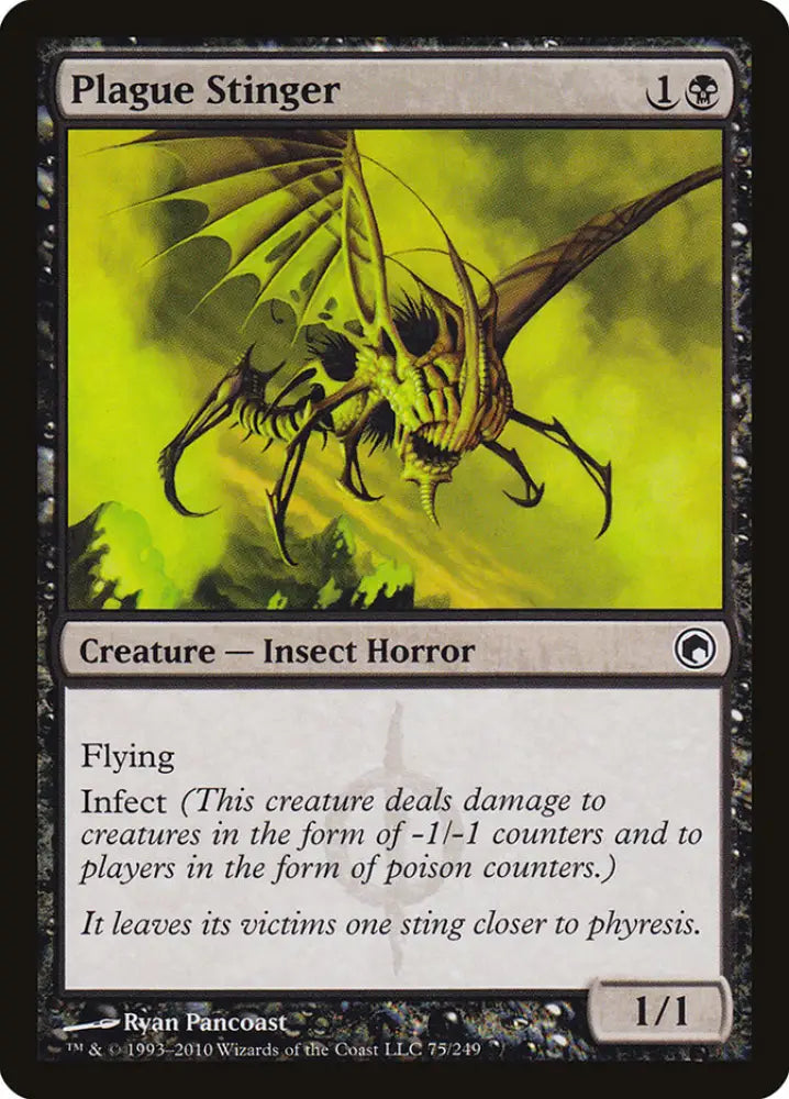 Plague Stinger [Scars of Mirrodin] - MTG Single