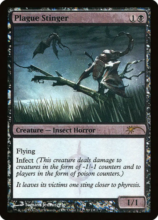 Plague Stinger [Wizards Play Network 2010] - MTG Single