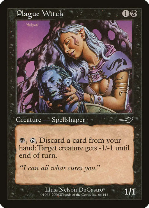 Plague Witch [Nemesis] - MTG Single