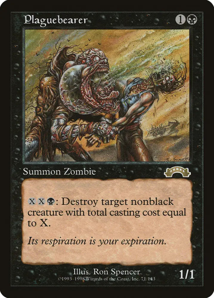 Plaguebearer [Exodus] - MTG Single
