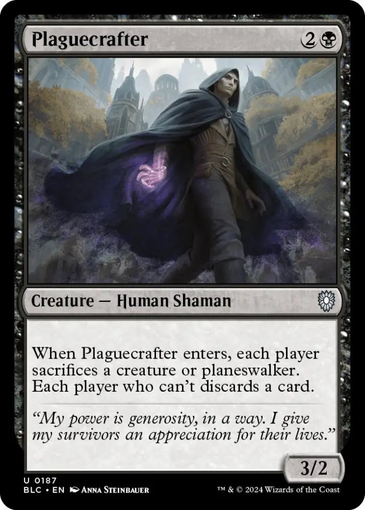 Plaguecrafter [Bloomburrow Commander] - MTG Single