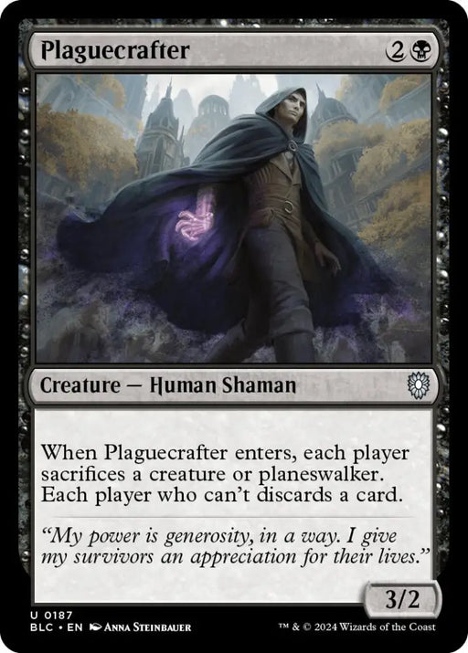 Plaguecrafter [Bloomburrow Commander] - MTG Single