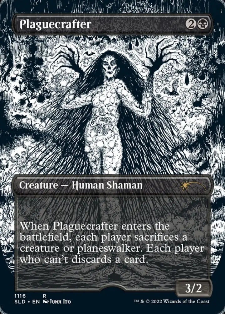 Plaguecrafter (Borderless) [Secret Lair Drop Series] - MTG Single