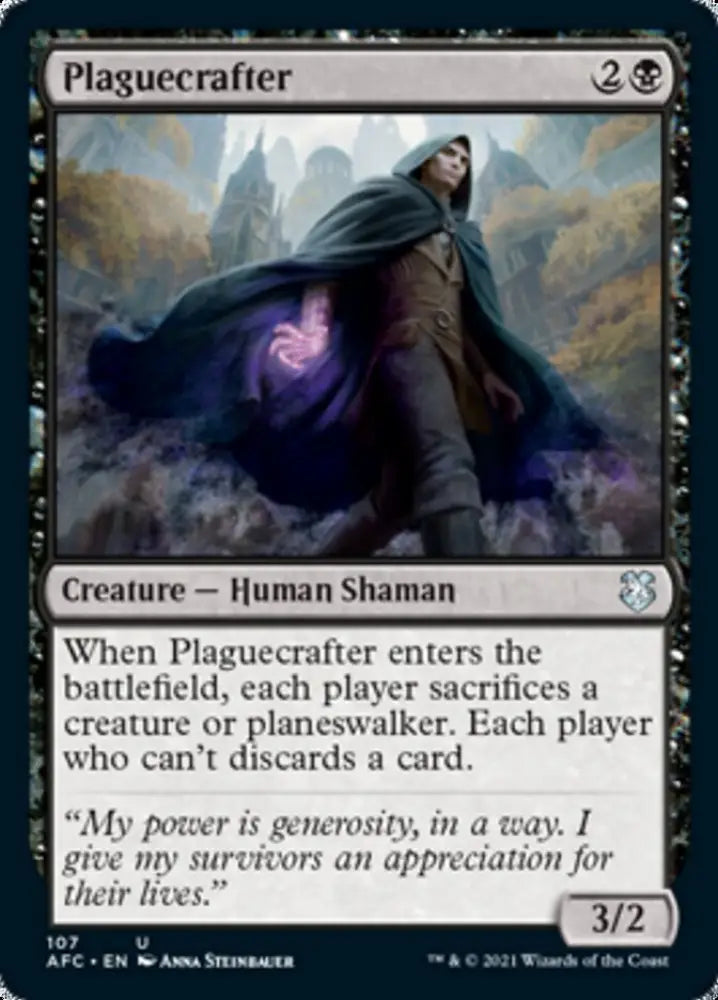 Plaguecrafter [Dungeons & Dragons: Adventures in the Forgotten Realms Commander] - MTG Single