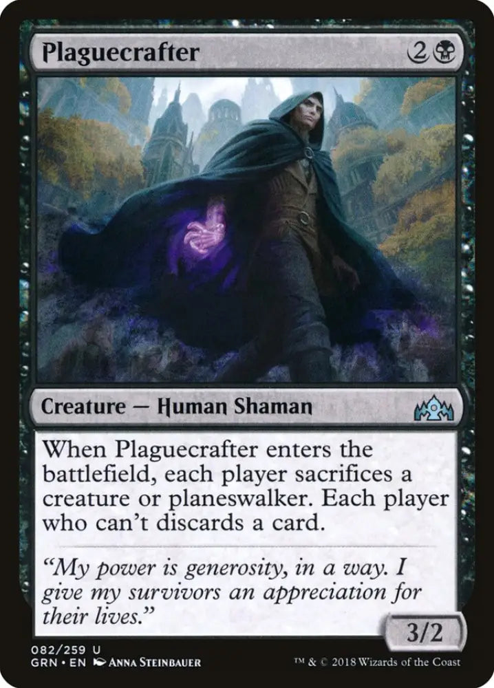 Plaguecrafter [Guilds of Ravnica] - MTG Single