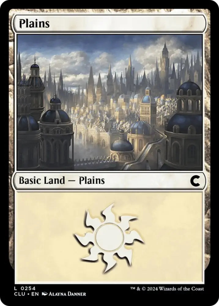 Plains (0254) [Ravnica: Clue Edition] - MTG Single