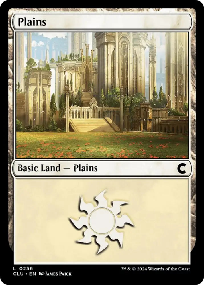 Plains (0256) [Ravnica: Clue Edition] - MTG Single