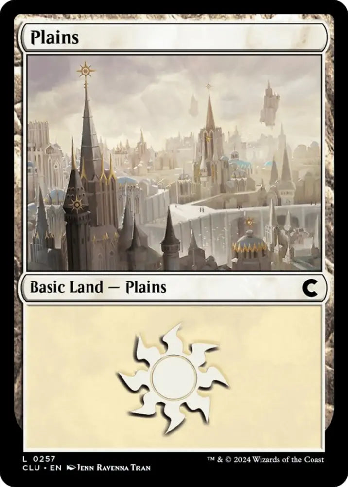 Plains (0257) [Ravnica: Clue Edition] - MTG Single