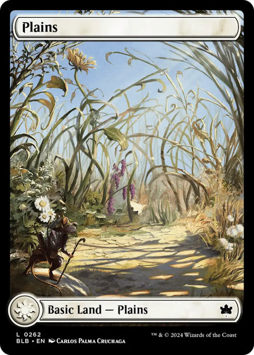 Plains (0262) [Bloomburrow] - MTG Single