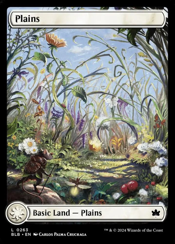 Plains (0263) [Bloomburrow] - MTG Single