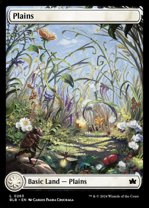 Plains (0263) [Bloomburrow] - MTG Single
