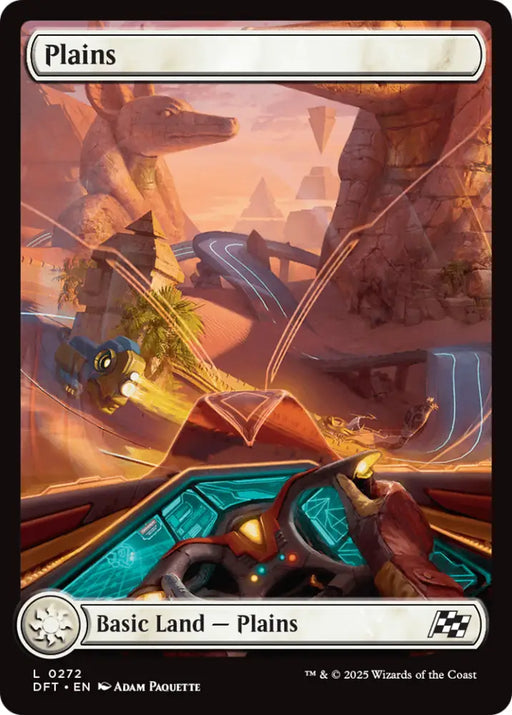 Plains (0272) [Aetherdrift] - MTG Single