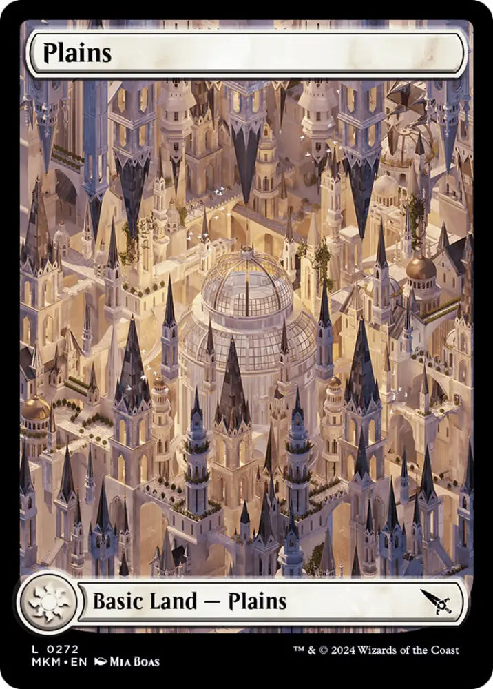 Plains (0272) [Murders at Karlov Manor] - MTG Single