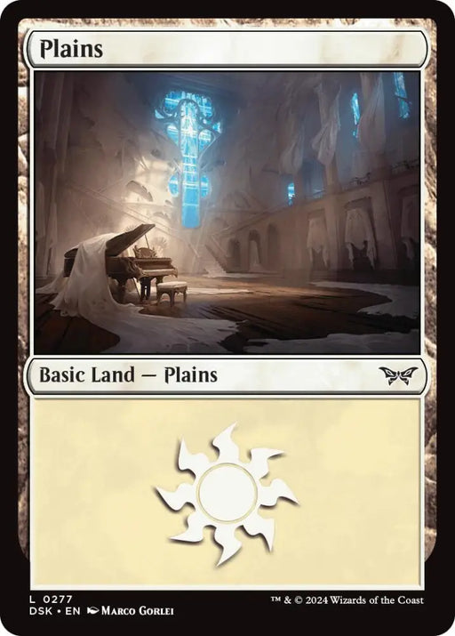 Plains (0277) [Duskmourn: House of Horror] - MTG Single