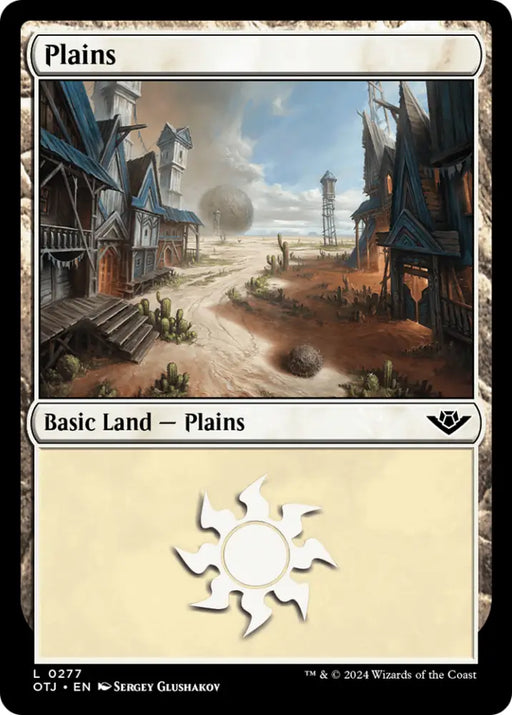 Plains (0277) [Outlaws of Thunder Junction] - MTG Single