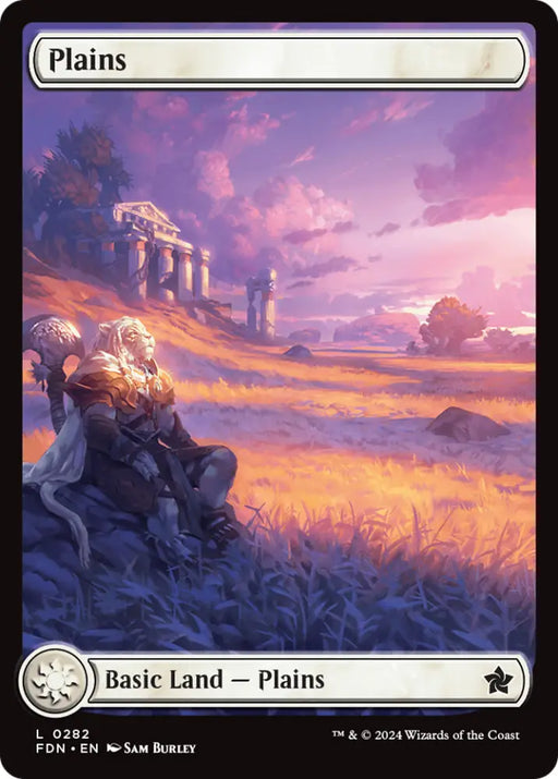 Plains (0282) [Foundations] - MTG Single