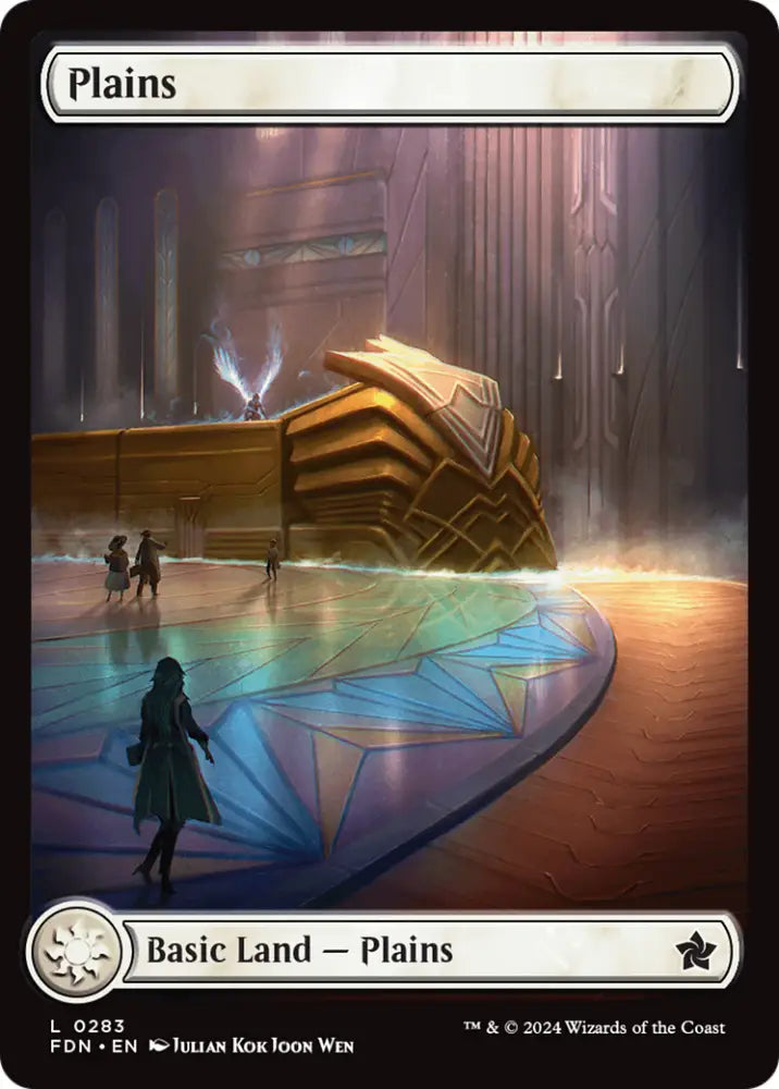 Plains (0283) [Foundations] - MTG Single