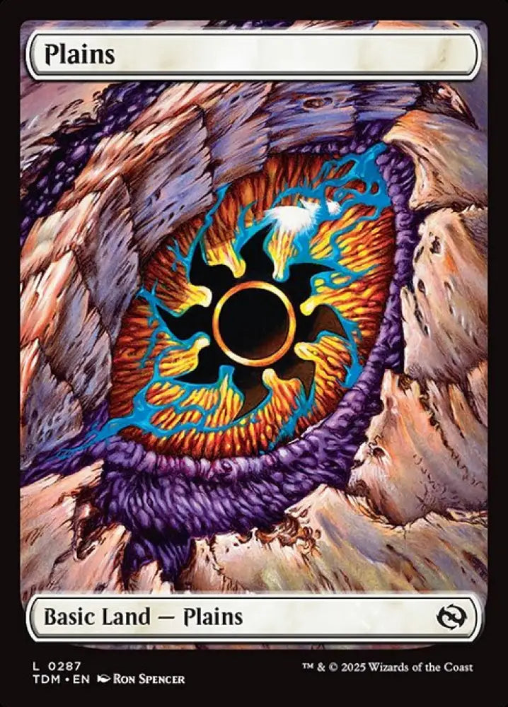 Plains (287) [Tarkir: Dragonstorm]