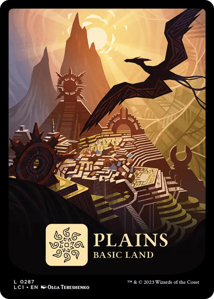Plains (0287) [The Lost Caverns of Ixalan] - MTG Single