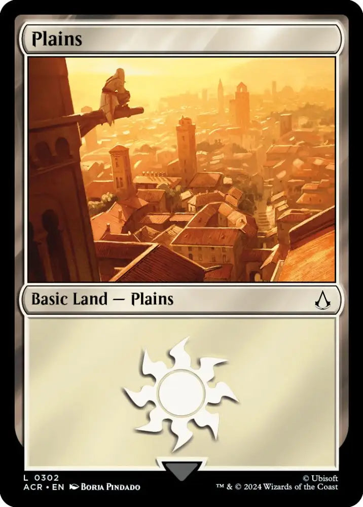 Plains (0302) [Assassin’s Creed] - MTG Single