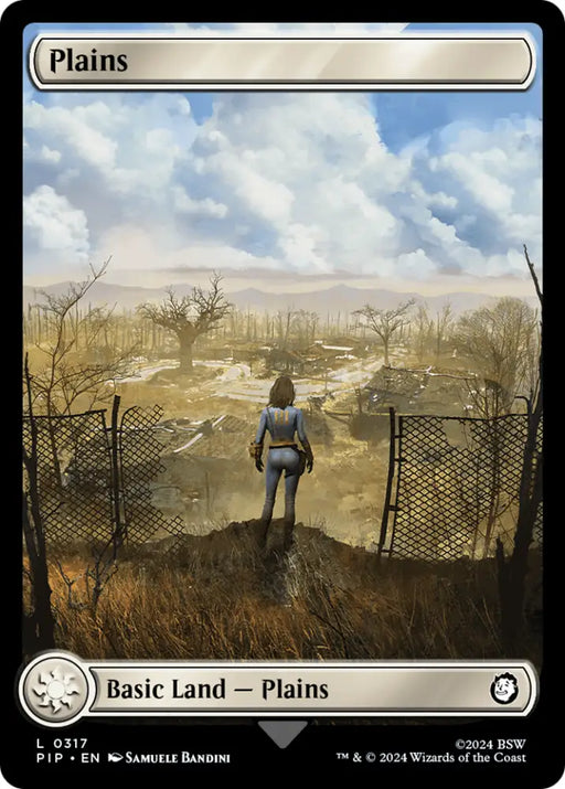 Plains (0317) [Fallout] - MTG Single
