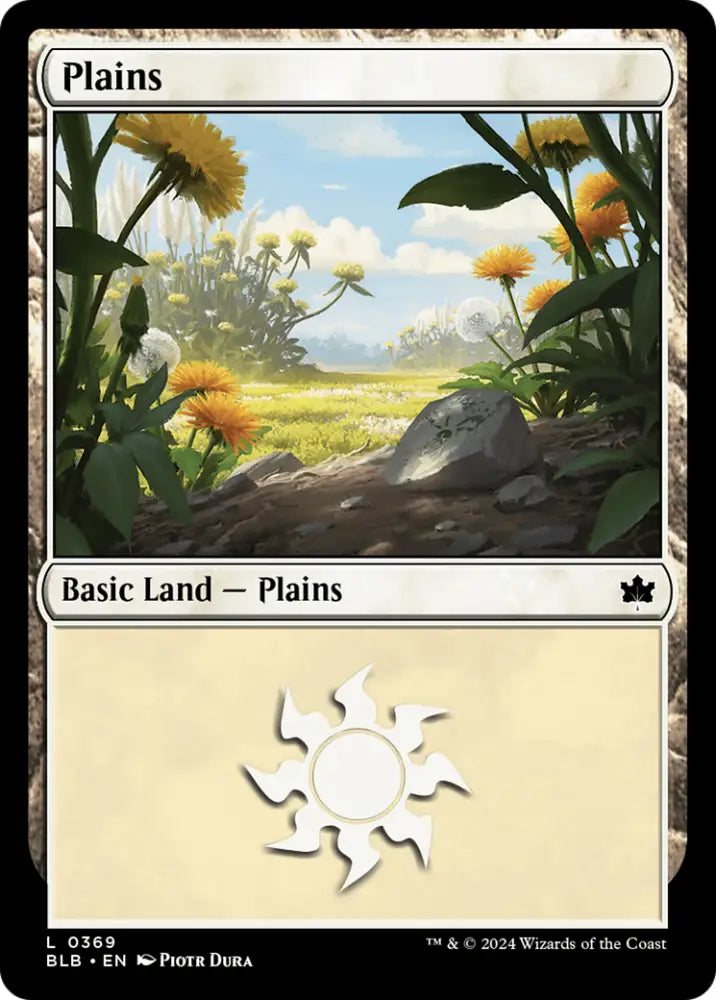 Plains (0369) [Bloomburrow] - MTG Single