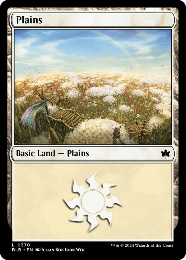 Plains (0370) [Bloomburrow] - MTG Single