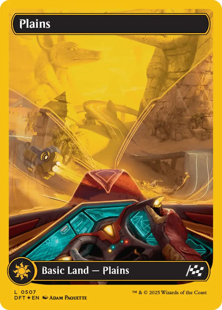 Plains (0507) (First-Place Foil) [Aetherdrift] - MTG Single