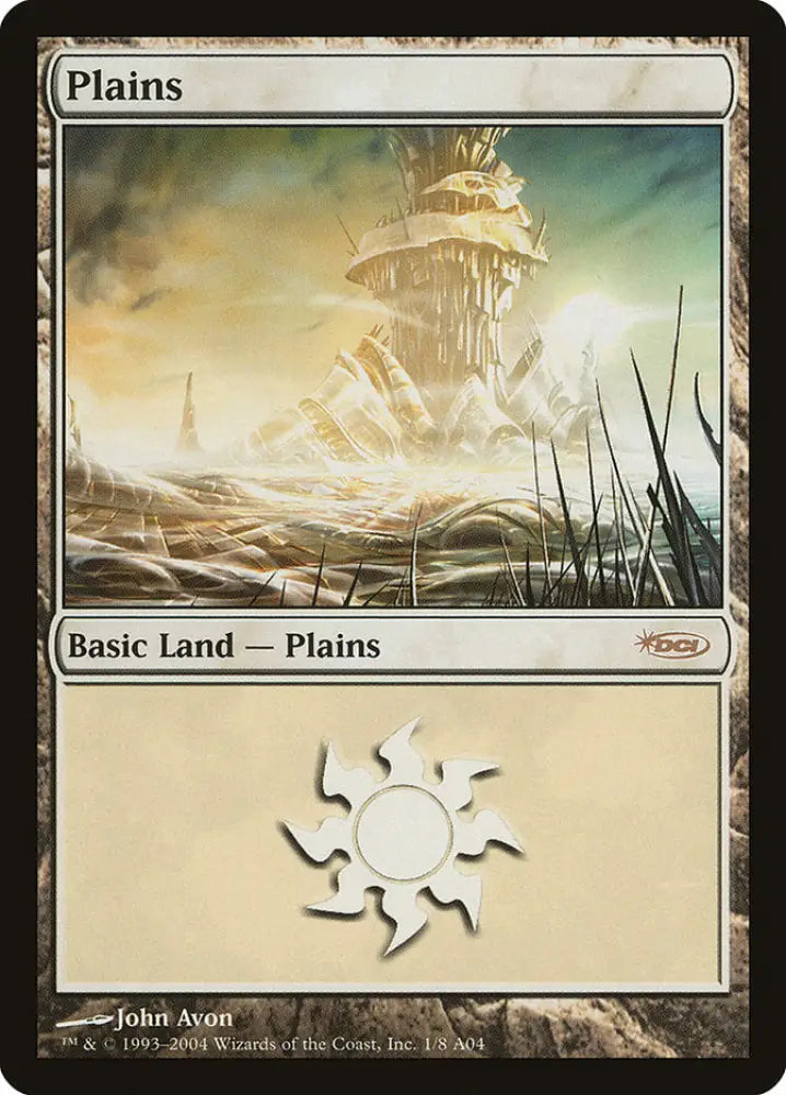 Plains (1) [Arena League 2004] - MTG Single