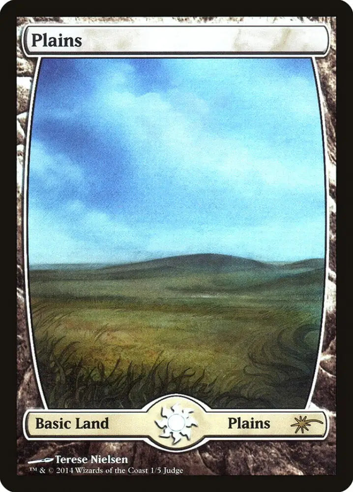 Plains (1★) [Judge Gift Cards 2014] - MTG Single