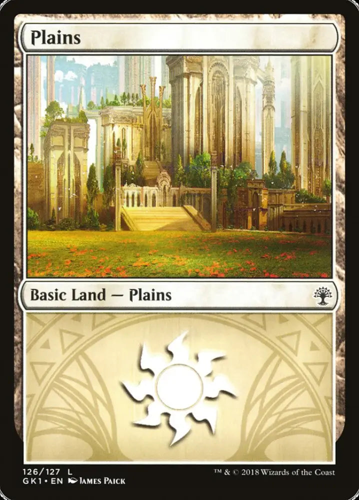 Plains (126) [Guilds of Ravnica Guild Kit] - MTG Single