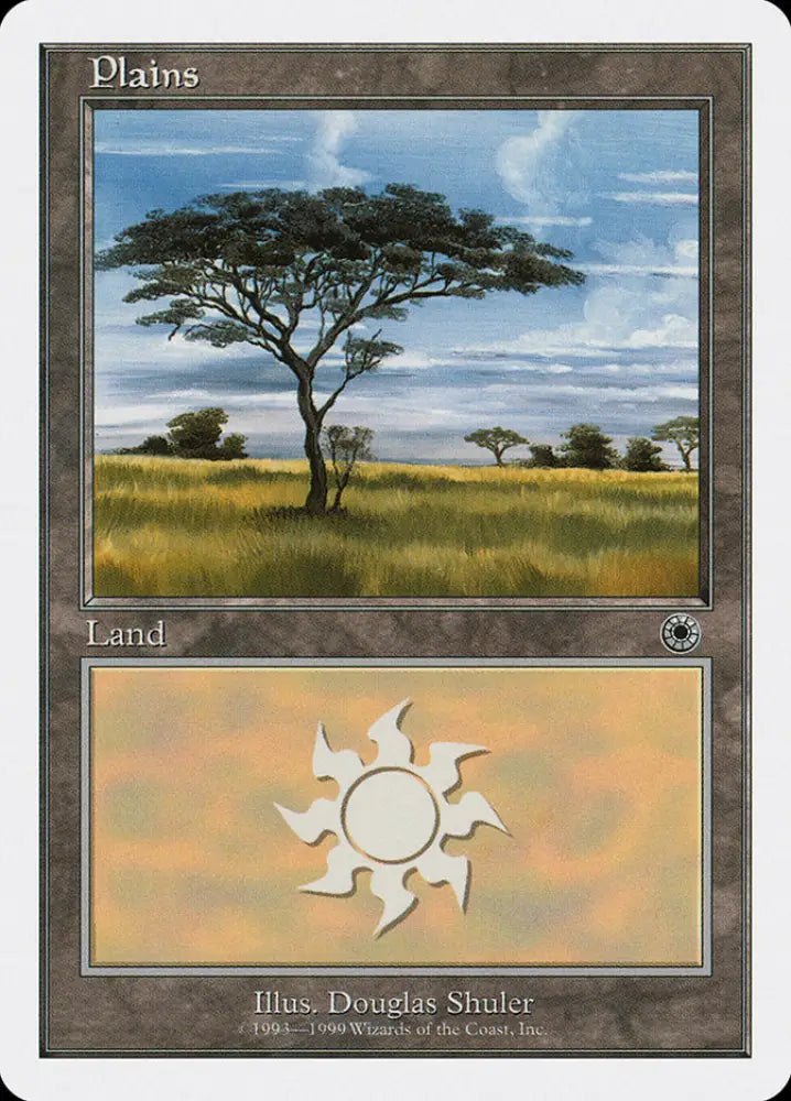 Plains (128) [Battle Royale] - MTG Single