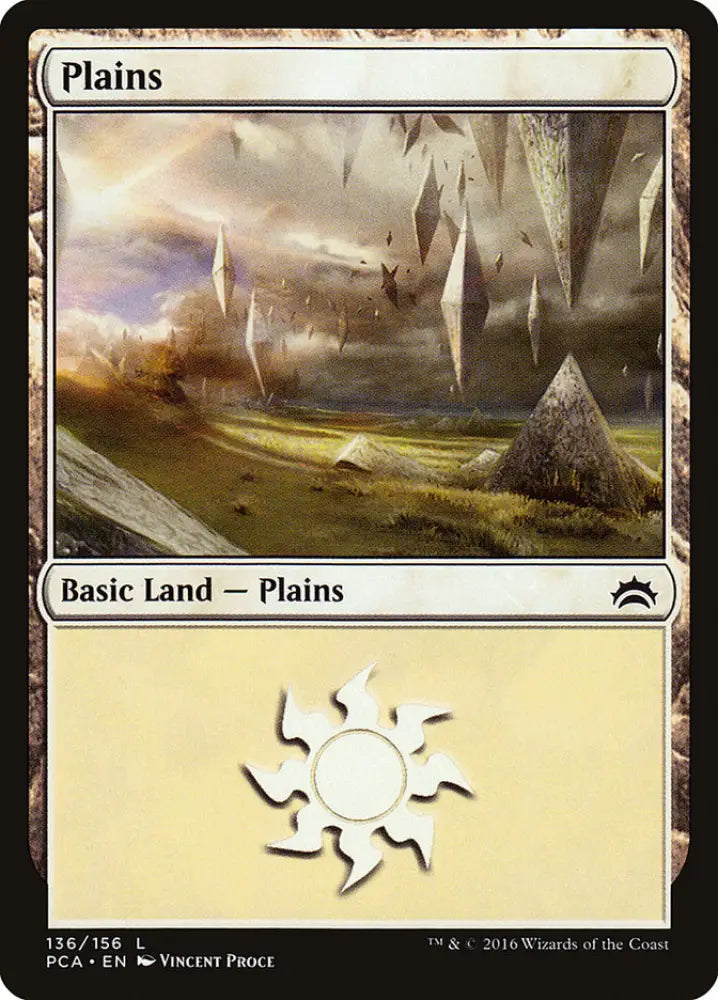 Plains (136) [Planechase Anthology] - MTG Single