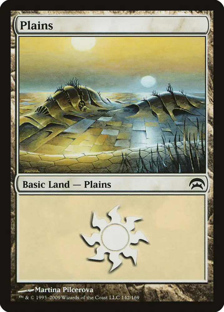 Plains (142) [Planechase] - MTG Single