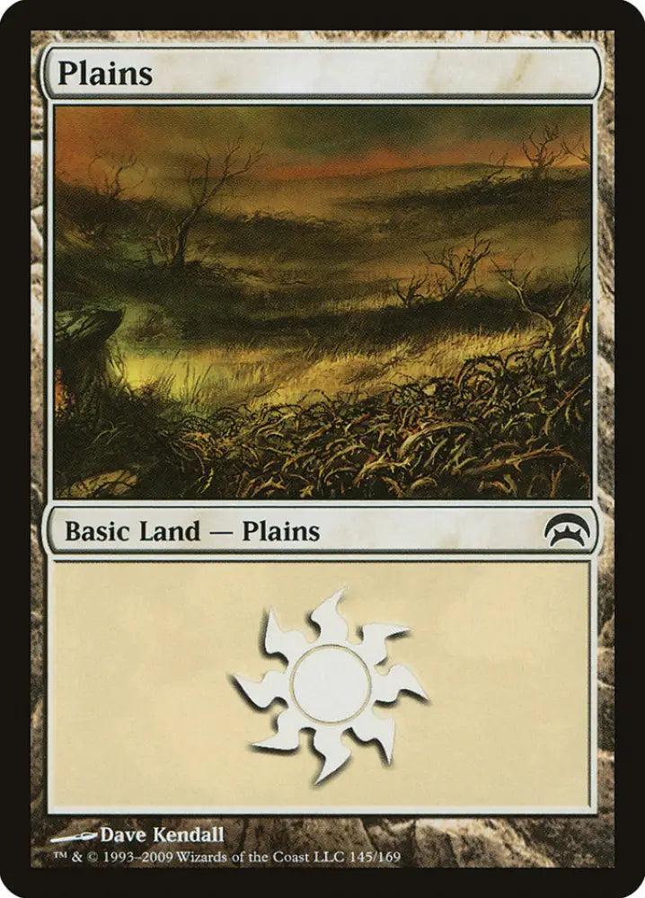 Plains (145) [Planechase] - MTG Single