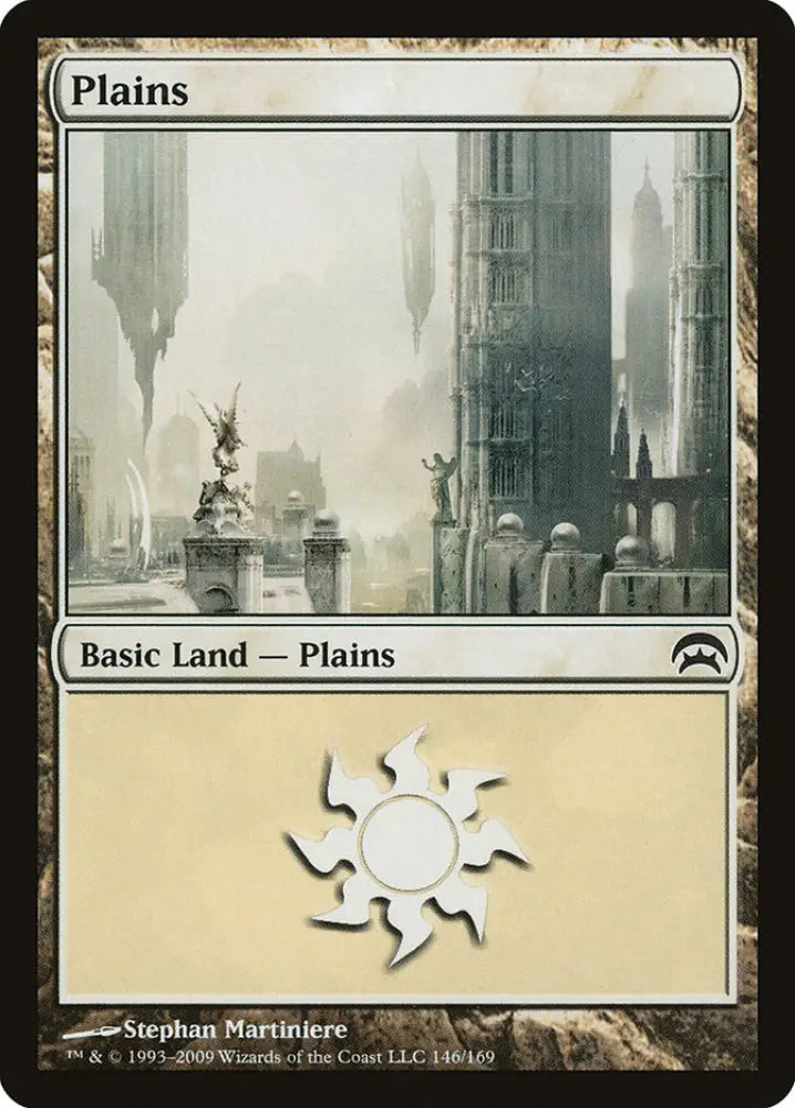 Plains (146) [Planechase] - MTG Single