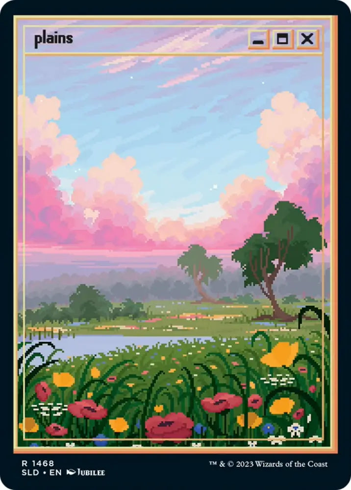 Plains (1468) [Secret Lair Drop Series] - MTG Single